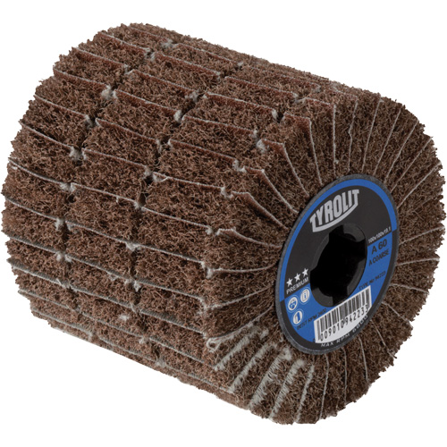 Premium Sanding Roller , 4" Dia. x 4" W, 3/4" Arbor, Medium Grit Haskins Industrial Inc.