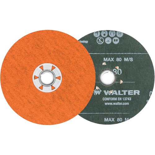 Coolcut XX Sanding Disc, 5" Dia., 80 Grit, Ceramic Haskins Industrial Inc.