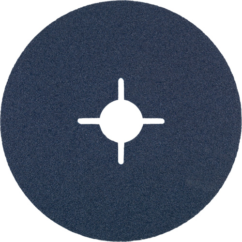 Disque de ponçage en fibre de r&eacute;sine, Zirconium, 36, 5" Dia x 7/8" Arbre Haskins Industrial Inc.