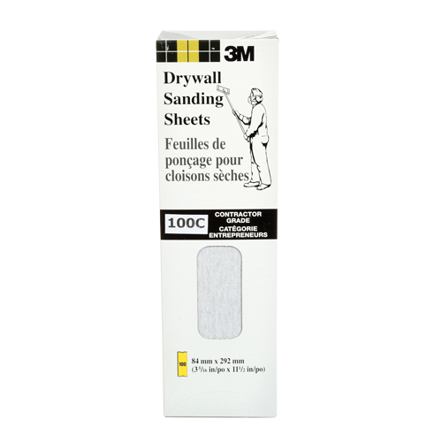 Tri-M-ite Fre-Cut Die -Cut Drywall Sheet, 11-1/4" x 3-5/16", 100 Grit, Silicon Carbide Haskins Industrial Inc.