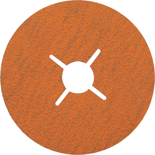 Disque &agrave; sabler Coolcut XX, Oxyde d'aluminium, 80, 4-1/2" Dia x 7/8" Arbre Haskins Industrial Inc.