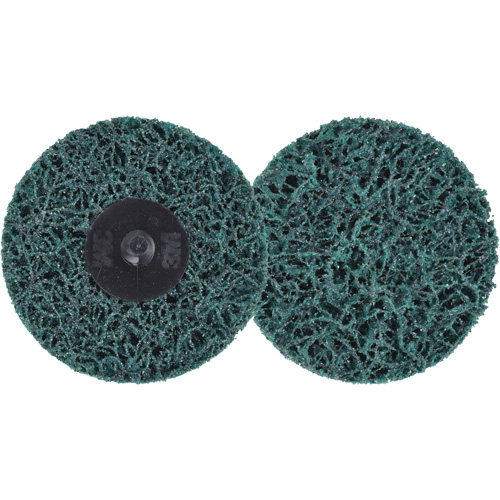 Scotch-Brite Roloc Clean & Strip XT Pro Extra Cut Disc, 3" Dia., Extra Coarse Grit, Aluminum Oxide Haskins Industrial Inc.