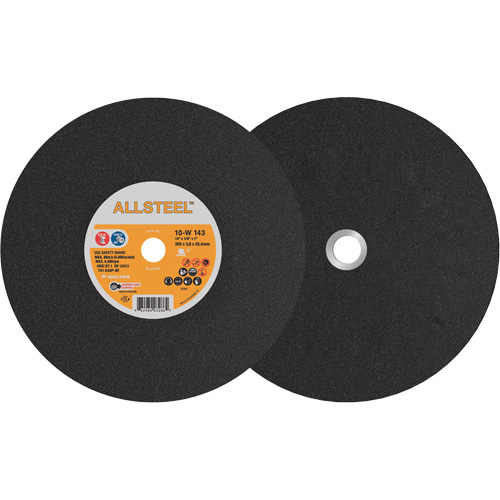 AllSteel Chopsaw Wheel, 14" x 1/8", 1" Arbor, Type 1, Aluminum Oxide, 4400 RPM Haskins Industrial Inc.