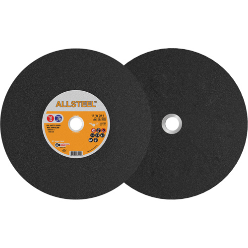 AllSteel Chopsaw Wheel, 14" x 1/8", 25/32" Arbor, Type 1, Aluminum Oxide, 5400 RPM Haskins Industrial Inc.