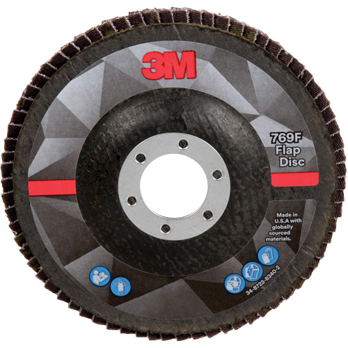 769F Quick Change Flap Disc, 5" x 7/8", Type 27, 40+ Grit, Ceramic Haskins Industrial Inc.
