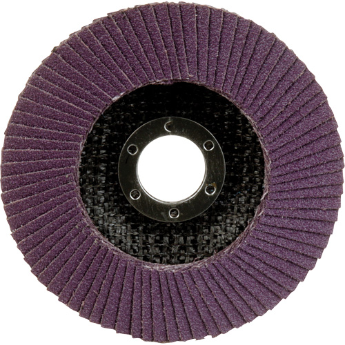 Disque &agrave; lamelles &agrave; changement rapide 769F, 4-1/2" x 7/8", Type 27, Grain 80+, C&eacute;ramique Haskins Industrial Inc.