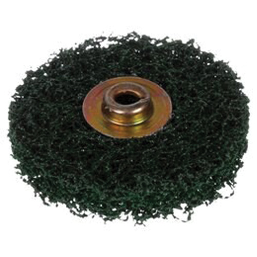 Disque HS de polissage et de brossage &agrave; changement rapide Standard Abrasives, 2" dia., Grain Cors&eacute;, Oxyde d'aluminium Haskins Industrial Inc.