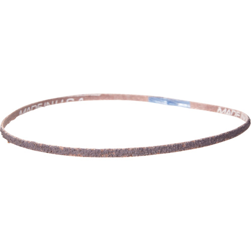 Courroie en toile pour ponceuse Metalite, 3/8" la x 13" lo, Oxyde d'aluminium, Grain Cors&eacute;/P60 Haskins Industrial Inc.