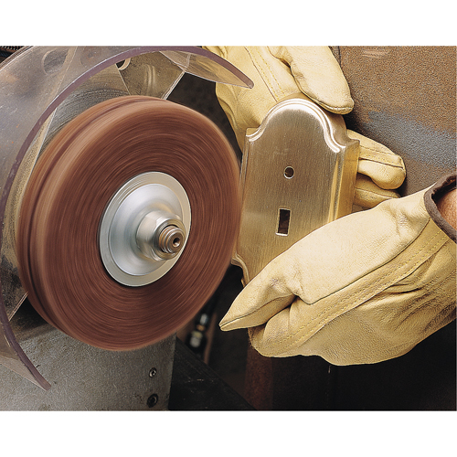 Scotch-Brite High Strength Discs (Aluminum Oxide), 6" Dia., Very Fine Grit, Aluminum Oxide Haskins Industrial Inc.