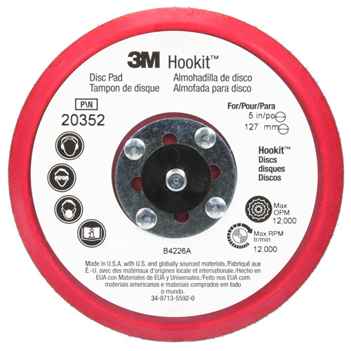 Hookit Low Profile Disc Pad Haskins Industrial Inc.