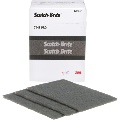Tampon pour la pr&eacute;paration manuelle des surfaces Scotch-Brite Pro, Carbure de silicium, 9" x 6", Grain Ultra fin Haskins Industrial Inc.