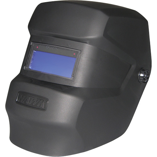 ArcOne&reg; Hawk&reg; Welding Helmet, 2" L x 4" W View Area, 10 Shade Range, Black Haskins Industrial Inc.