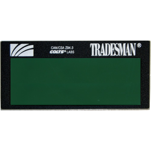 Lentille de soudage autoassombrissante simple pour ouvrier ArcOne, 2" la x 4-1/4" h Champ de vision, Pour utilisation avec ArcOne&reg; Haskins Industrial Inc.