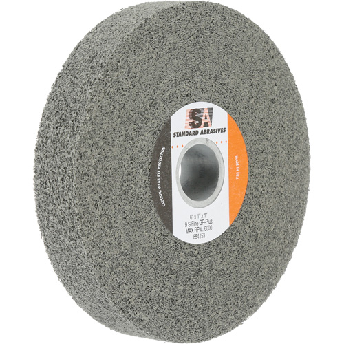 Standard Abrasives General Purpose Plus Wheel, 6" x 1", 1" Arbor, Silicon Carbide Haskins Industrial Inc.