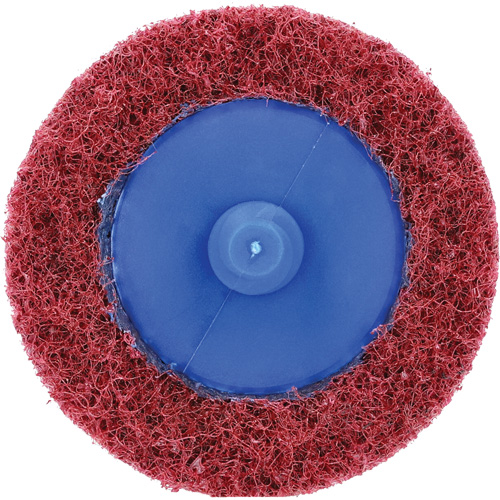 Disque de pr&eacute;paration de surface non tiss&eacute; &agrave; rechange rapide Bear-Tex Vortex, 2" dia., Grain Moyen, Oxyde d'aluminium Haskins Industrial Inc.