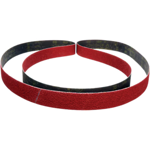 Courroie abrasive Cubitron II 984F, 2" la x 15-5/8" lo, C&eacute;ramique, Grain 36+ Haskins Industrial Inc.