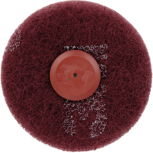 Scotch-Brite Roloc Plus General Purpose Scuffing Wheel, 4" Dia. Haskins Industrial Inc.