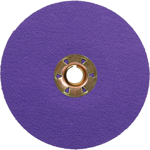 Disque en fibre &agrave; changement rapide Cubitron 3, C&eacute;ramique, 80+, 5" Dia Haskins Industrial Inc.
