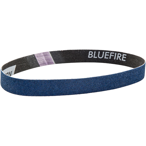 BlueFire&reg; File Belt, 3/4" W x 20-1/2" L, Zirconia Alumina, 120 Grit Haskins Industrial Inc.