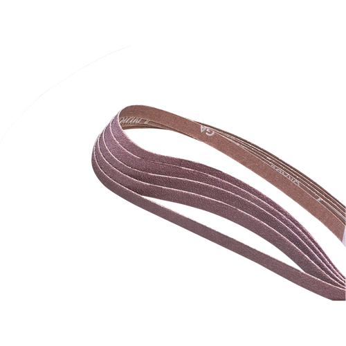Courroies abrasives Metalite R228, 1/2" la x 24" lo, Oxyde d'aluminium, Grain 40 Haskins Industrial Inc.