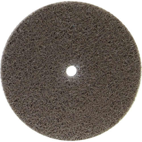 Bear-Tex&reg; Non-Woven Unified Wheel, 3" x 1/4", 1/4" Arbor, Coarse Grit, Aluminum Oxide Haskins Industrial Inc.