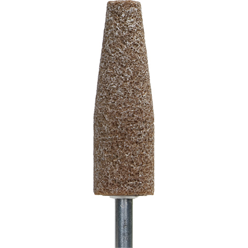 Pointe mont&eacute;e vitrifi&eacute;e Gemini, A38, Oxyde d'aluminium, 1-1/2" dia., 1-1/2" lo, 60 Grain Haskins Industrial Inc.