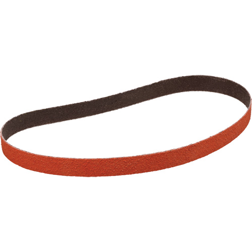 Courroie abrasive en tissu 777F, 3/4" la x 18" lo, Oxyde d'aluminium/C&eacute;ramique/C&eacute;ramique d'alumine/Carbure de silicium/Alumine de zirconium/Zirconium, Grain 60 Haskins Industrial Inc.