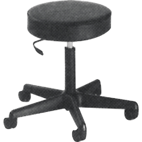 Tabouret de travail de s&eacute;rie 900, Mobile, Ajustable, , Tissu Si&egrave;ge, Noir Haskins Industrial Inc.