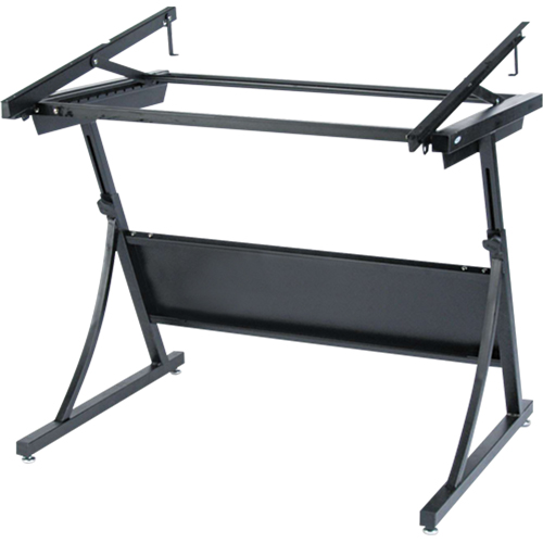 PlanMaster Height-Adjustable Drafting Table, 43" W x 29-1/2" - 37-1/2" H, Black Haskins Industrial Inc.