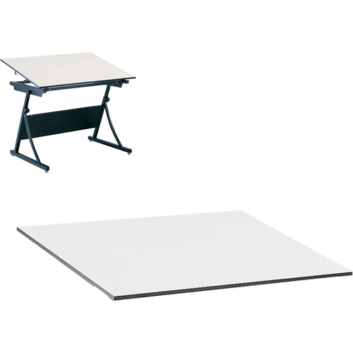 Dessus de table Planmaster, 60" la x 3/4" h, Blanc Haskins Industrial Inc.
