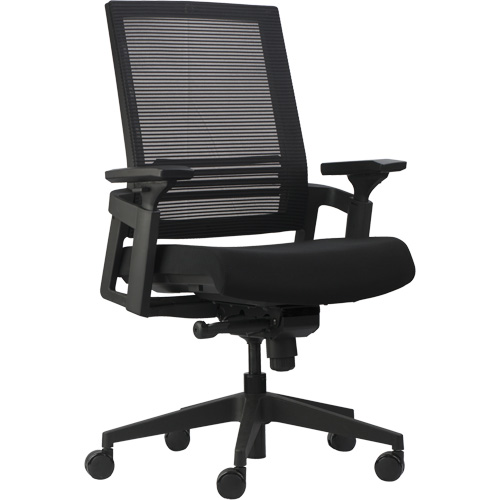 Activ&reg; A-37 Office Chairs, Mesh, Black, 275 lbs. Capacity Haskins Industrial Inc.