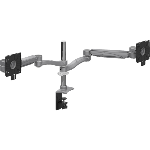 Bras de support pour &eacute;cran double &agrave; hauteur ajustable Haskins Industrial Inc.