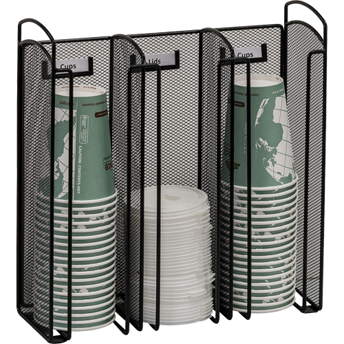 Onyx Cup & Lid Holder Organizer Haskins Industrial Inc.