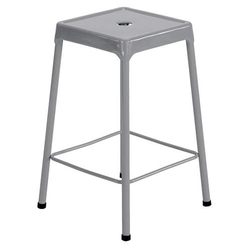 Tabouret en acier pour comptoir Safco, Stationnaire, Fixe Hauteur, Capacit&eacute; 250 lb Haskins Industrial Inc.