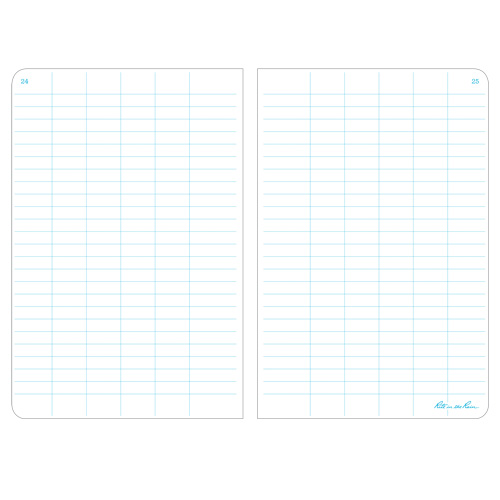 Carnet de notes, Couverture souple, Jaune, 48 Pages, 4-5/8" , 7"  Haskins Industrial Inc.