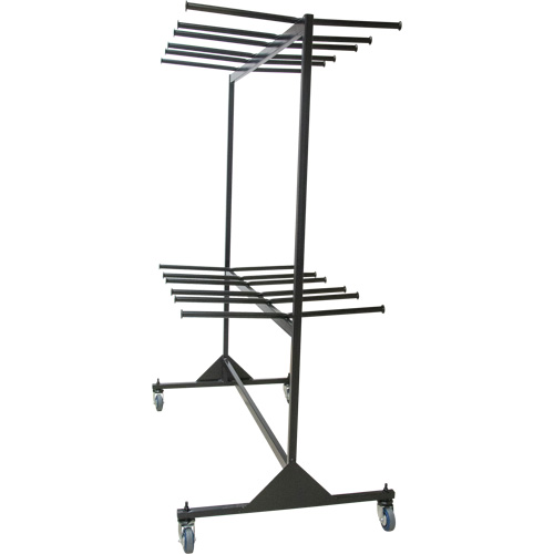 Chariot pour chaises pliantes &agrave; deux c&ocirc;t&eacute;s Haskins Industrial Inc.