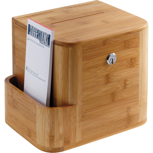 Bamboo Suggestion Box Haskins Industrial Inc.