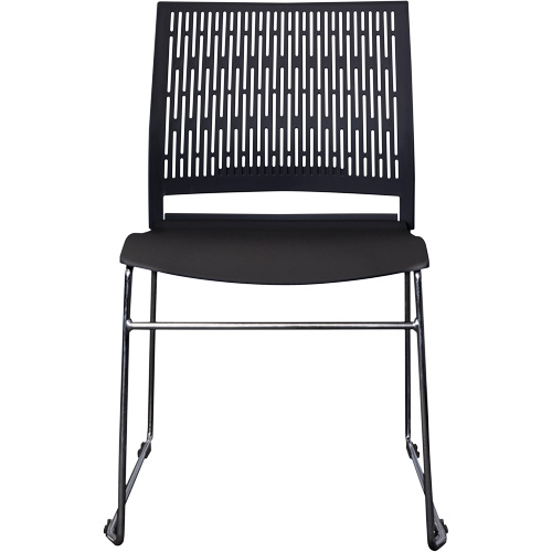 Activ Series Stacking Chairs, Polypropylene, 32-3/8" High, 275 lbs. Capacity, Black Haskins Industrial Inc.