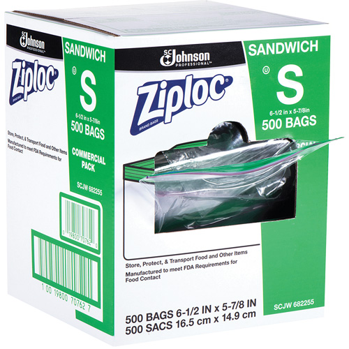 Sacs &agrave; sandwichs Ziploc Haskins Industrial Inc.