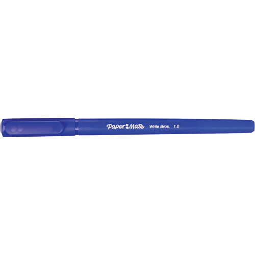 Paper Mater&reg; Write Bros&reg; Ball Point Pen, Blue, 1 mm Haskins Industrial Inc.