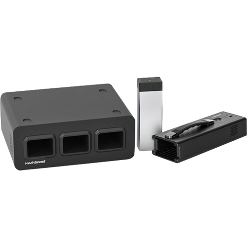 KwikBoost EdgePower&reg; 3-Bay Base Charging Station Haskins Industrial Inc.