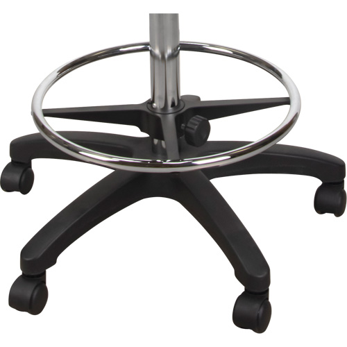 Tabouret robuste et ergonomique, Mobile, Ajustable Hauteur, Capacit&eacute; 250 lb Haskins Industrial Inc.