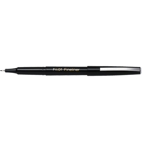 Fineliner Pen, Black, Fine Tip Haskins Industrial Inc.