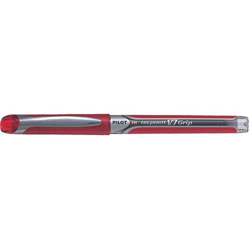 Hi-Tecpoint Grip Pen, Red, 0.7 mm Haskins Industrial Inc.