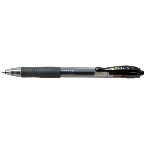 G2 Gel Pen, Black, 0.7 mm, Retractable Haskins Industrial Inc.