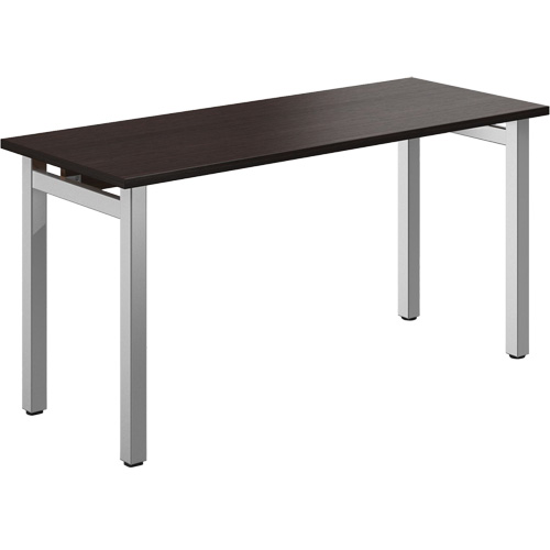 Table bureau Newland, 29-7/10" lo x 60" la x 29-3/5" h, Brun fonc&eacute; Haskins Industrial Inc.