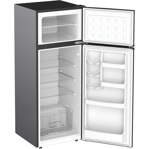 Top-Freezer Refrigerator, 55-7/10" H x 21-3/5" W x 22-1/5" D, 7.5 cu. Ft. Capacity Haskins Industrial Inc.