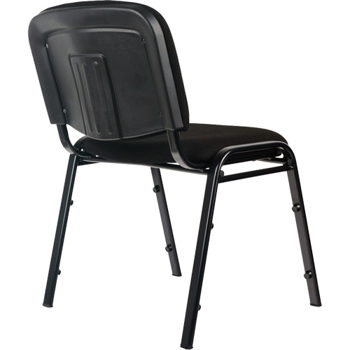Chaises empilables, Tissu, Hauteur 32", Capacit&eacute; 250 lb, Noir Haskins Industrial Inc.