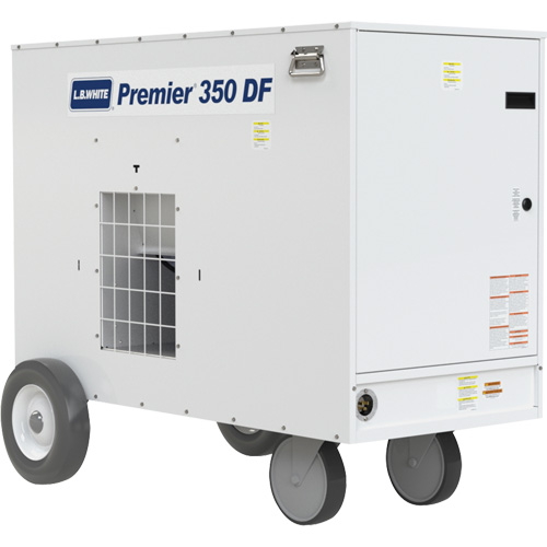 Premier&reg; Portable Drying Heater, Radiant Heat, Electric, 350000 BTU/H Haskins Industrial Inc.