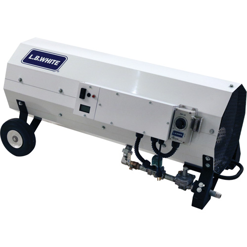 Boss 400DF Direct-Fired Portable Heater, Radiant Heat, Natural Gas, 400000 BTU/H Haskins Industrial Inc.